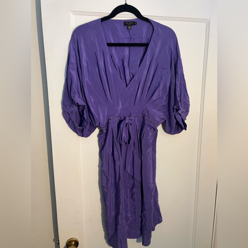 Ted Baker Purple Dress - sz 3